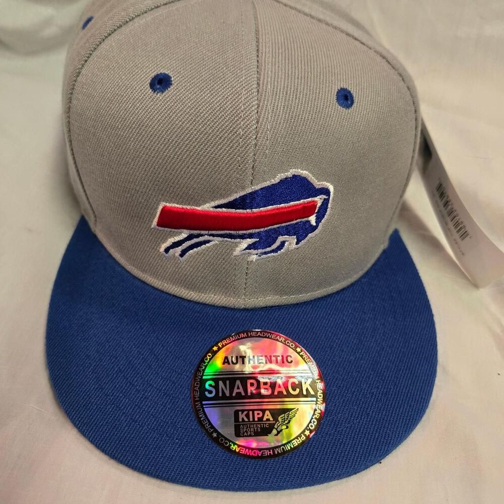 Nfl Men's Grey and Blue Hat